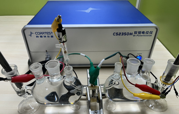 Bipotenciostato EIS de dois canais CS2350M para teste de permeação de hidrogênio 1